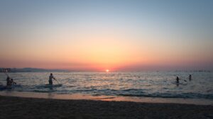 Playa de Barcelona.