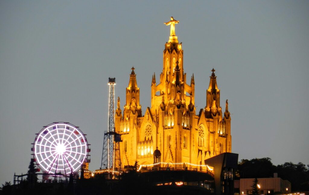 Tibidabo funicular como llegar