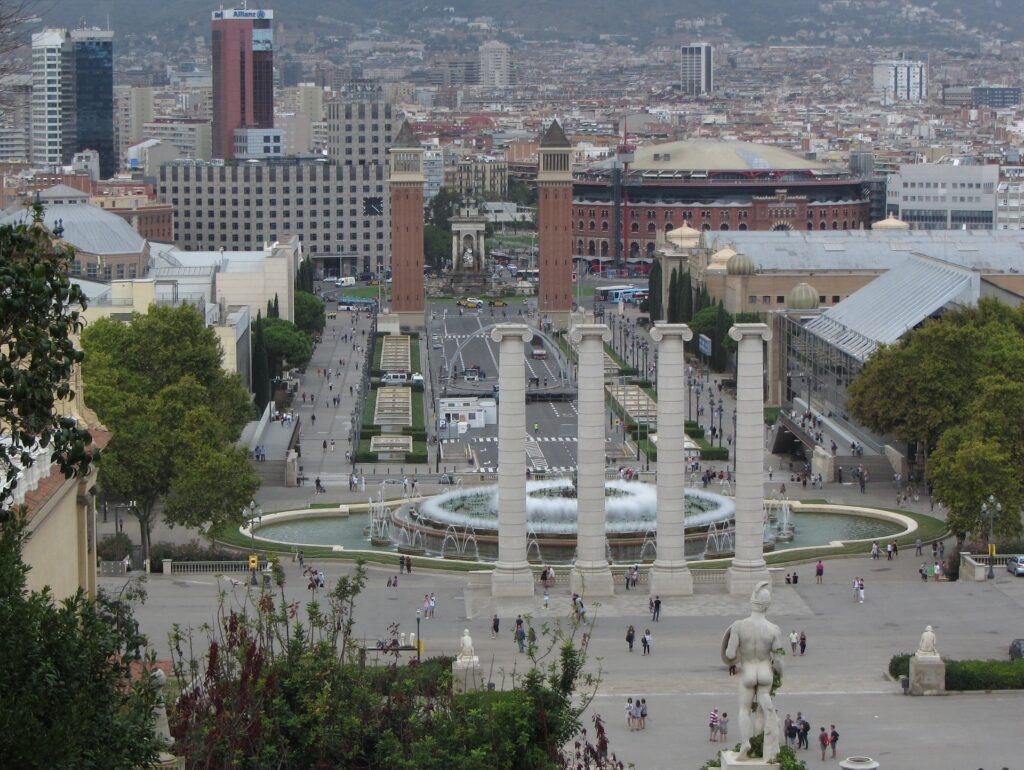 Plaza España de Barcelona